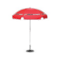 72" Aluminum Pole Printed Dome Market Umbrella